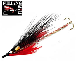Fulling Mill - Snake Fly Black & Red