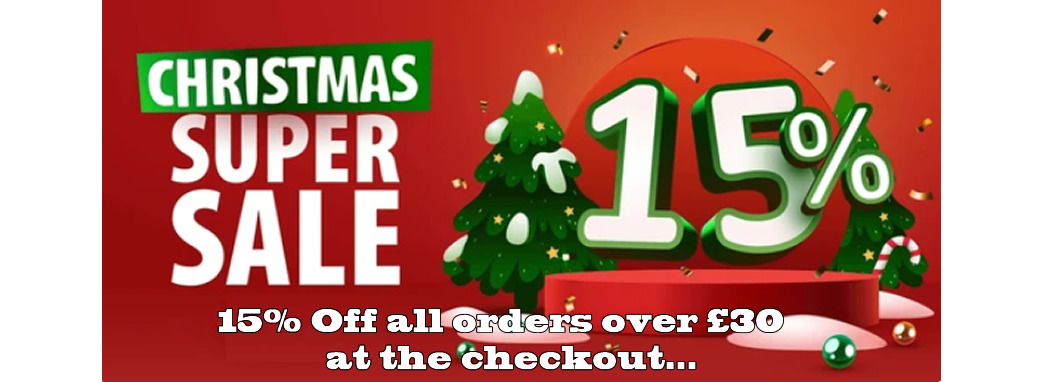 Christmas Sale 15% Off