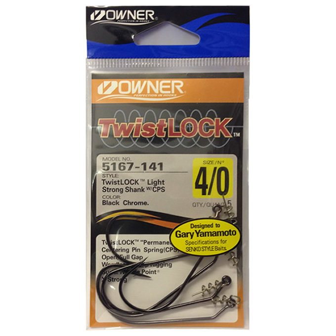 Owner Twistlock Hook Size 2/0