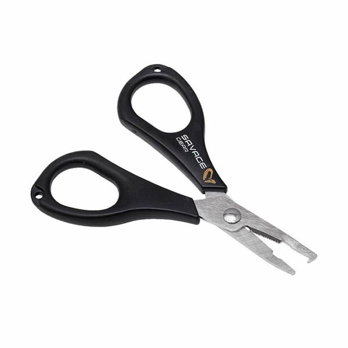 Savage Gear Braid & Split Ring Scissors, Fishing Tools