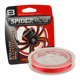 Spiderwire Stealth Smooth 8 Braid - Code Red